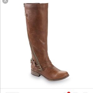 SM New York Brown Riding boots